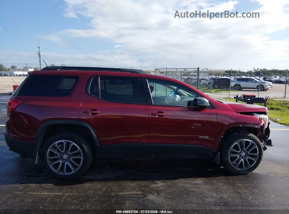 1GKKNVLS3HZ204940 2017 GMC ACADIA Maroon 360 interior view