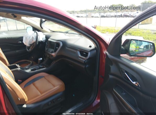 1GKKNVLS3HZ204940 2017 GMC ACADIA Maroon Front interior view