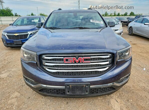 1GKKNVLSXKZ200178 2019 GMC ACADIA Blue Вид спереду