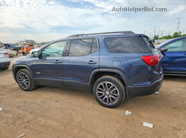 1GKKNVLSXKZ200178 2019 GMC ACADIA Blue Задня ліва чверть