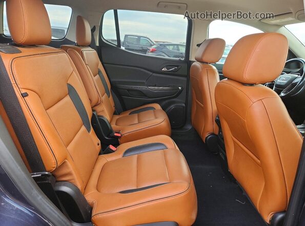 1GKKNVLSXKZ200178 2019 GMC ACADIA Blue Вид задніх сидінь