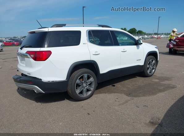 1GKKNWLS3JZ155380 2018 GMC ACADIA White Задня права чверть