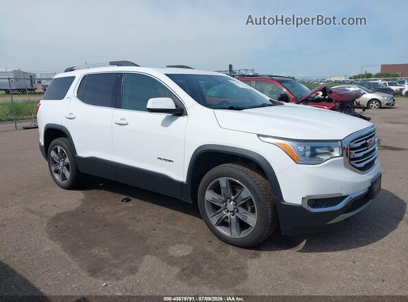 1GKKNWLS3JZ155380 2018 GMC ACADIA White Вид задньої частини салону