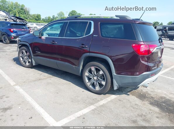 1GKKNWLS4HZ221350 2017 GMC ACADIA Burgundy Tył lewy