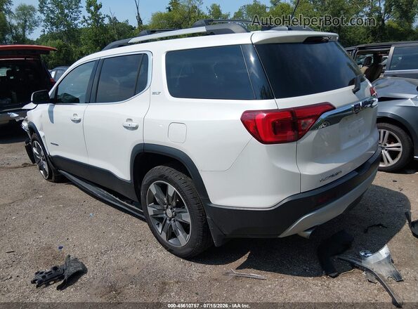 1GKKNWLS6JZ240701 2018 GMC ACADIA White უკანა მარცხენა