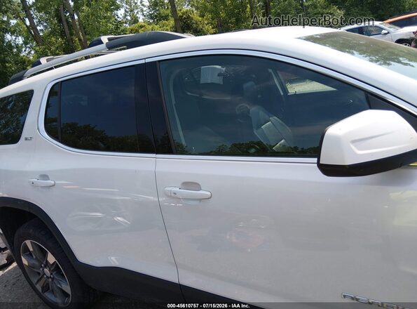 1GKKNWLS6JZ240701 2018 GMC ACADIA White უკანა სალონის ხედი