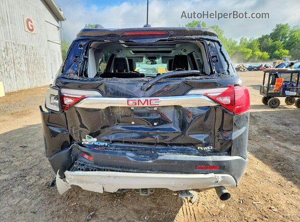 1GKKNWLSXJZ119136 2018 GMC ACADIA Черный Вид сзади