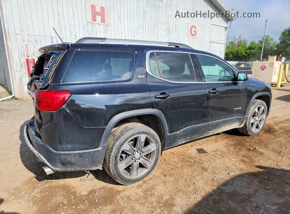 1GKKNWLSXJZ119136 2018 GMC ACADIA Черный Задняя правая четверть