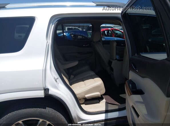 1GKKNXLS0HZ177269 2017 GMC ACADIA White VIN sticker view