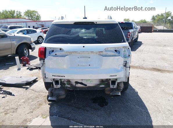 1GKKNXLS0JZ173311 2018 GMC ACADIA White 
