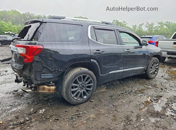 1GKKNXLS0NZ142632 2022 GMC ACADIA Black Trasero derecho