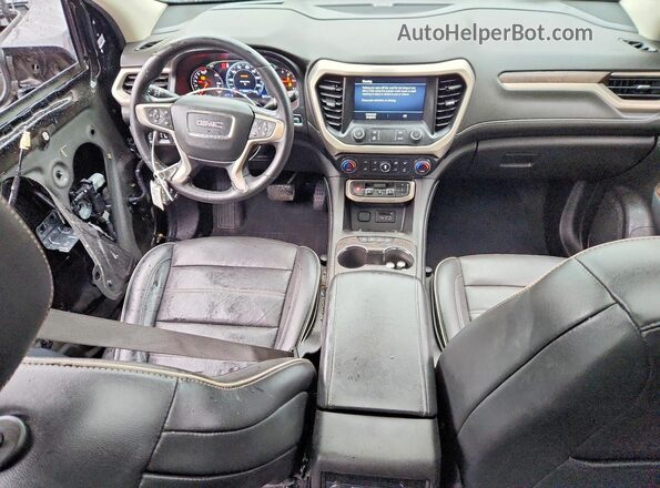 1GKKNXLS0NZ142632 2022 GMC ACADIA Black Vista del salpicadero