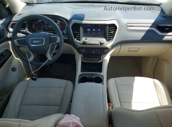 1GKKNXLS0PZ214092 2023 GMC ACADIA White წინა პანელის ხედი