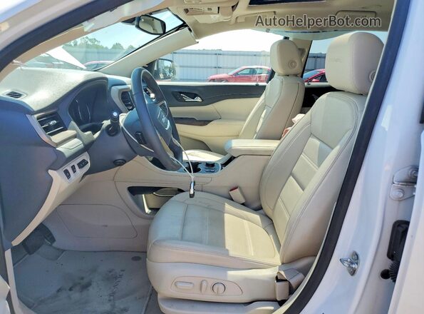 1GKKNXLS0PZ214092 2023 GMC ACADIA White წინა სალონის ხედი