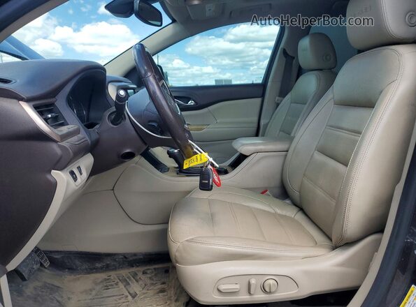 1GKKNXLS1HZ309200 2017 GMC ACADIA Черный Вид салона спереди