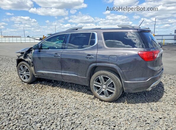 1GKKNXLS1HZ309200 2017 GMC ACADIA Черный Задняя левая четверть