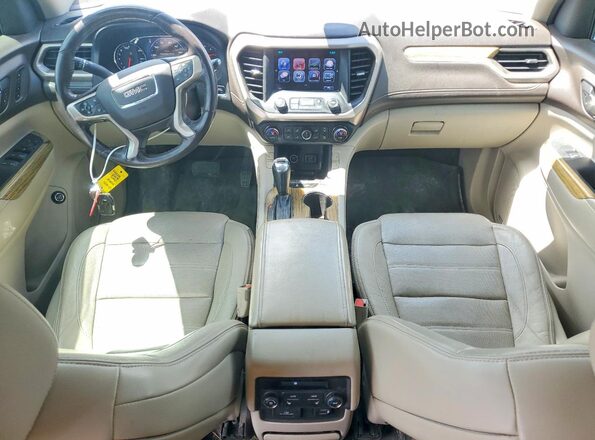 1GKKNXLS1HZ309200 2017 GMC ACADIA Черный Вид панели приборов
