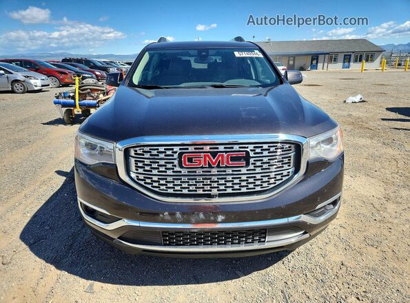 1GKKNXLS1JZ108564 2018 GMC ACADIA Угольный Вид спереди
