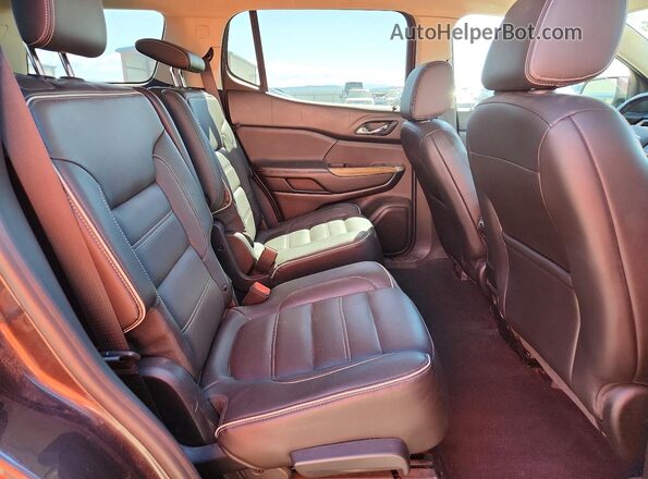 1GKKNXLS1JZ108564 2018 GMC ACADIA Угольный Вид задней части салона