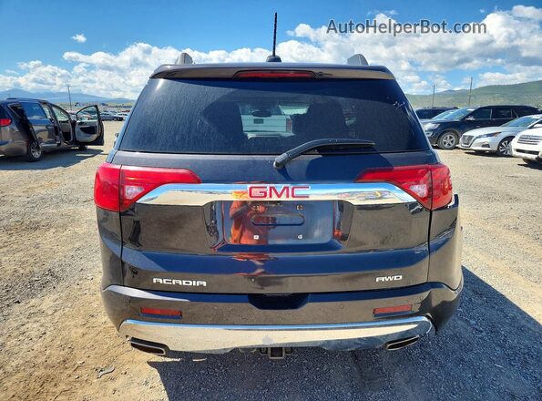 1GKKNXLS1JZ108564 2018 GMC ACADIA Угольный Вид сзади
