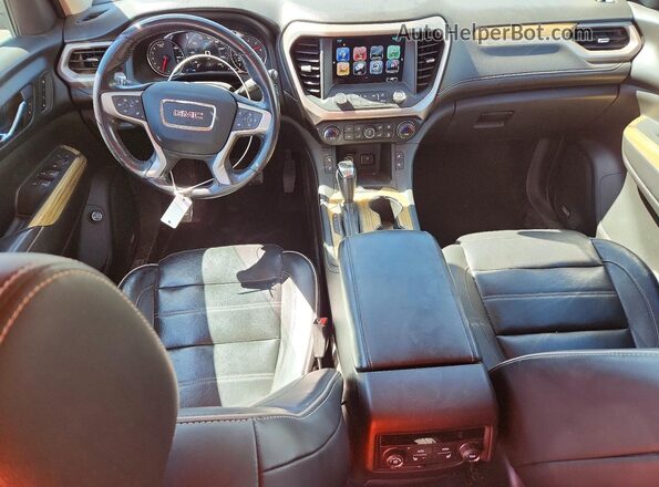 1GKKNXLS1JZ108564 2018 GMC ACADIA Угольный Вид панели приборов