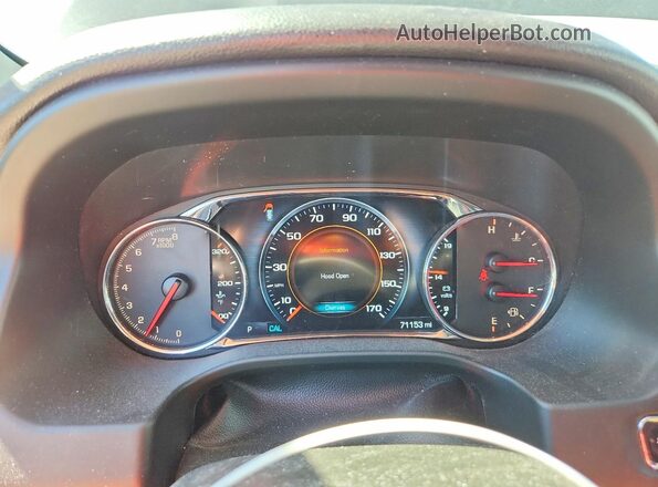 1GKKNXLS1JZ108564 2018 GMC ACADIA Угольный Вид щитка приборов