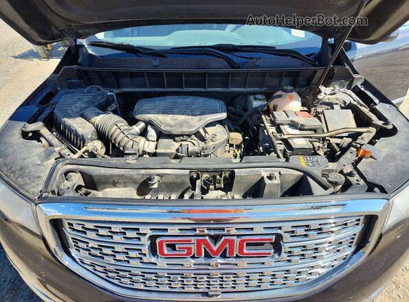 1GKKNXLS1JZ108564 2018 GMC ACADIA Угольный Вид подкапотного пространства