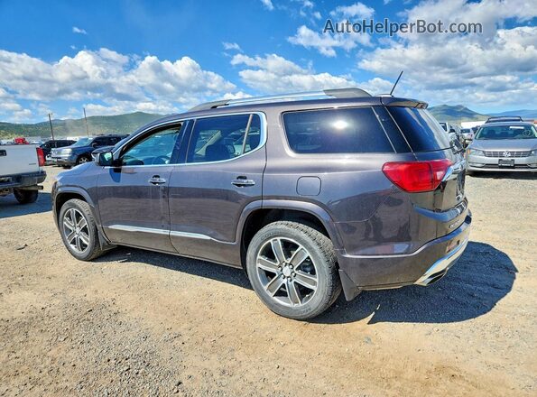 1GKKNXLS1JZ108564 2018 GMC ACADIA Угольный Задняя левая четверть