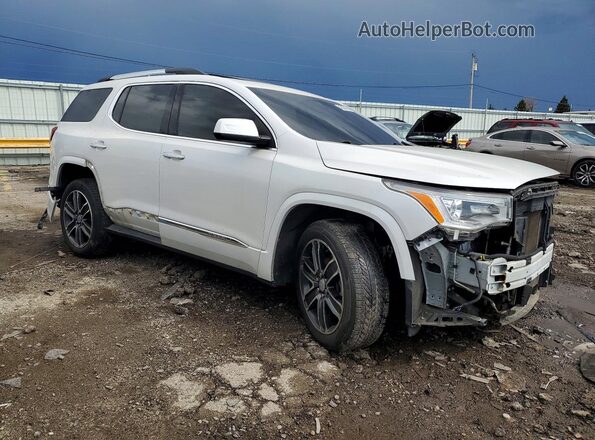 1GKKNXLS1JZ129799 2018 GMC ACADIA White Delantero derecho