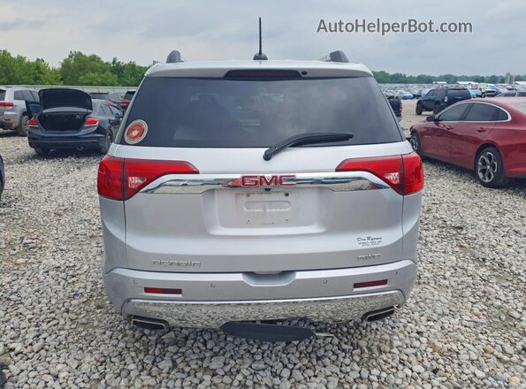 1GKKNXLS1JZ159871 2018 GMC ACADIA Серый Вид сзади