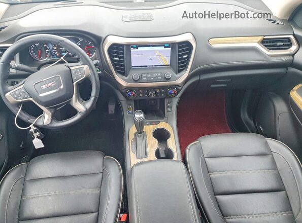 1GKKNXLS1JZ159871 2018 GMC ACADIA Серый Вид панели приборов