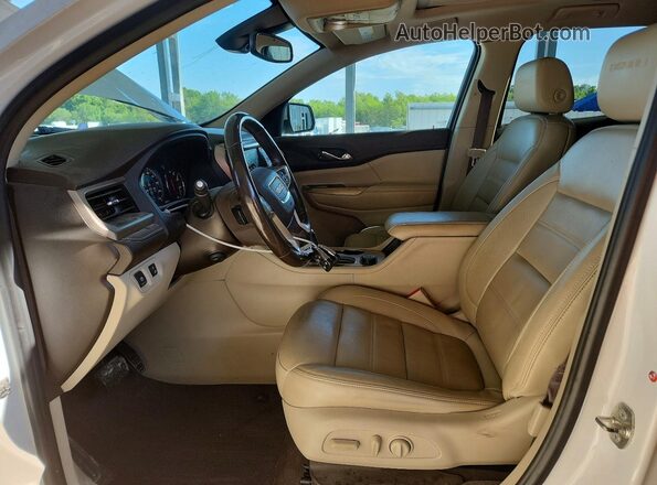 1GKKNXLS1KZ119470 2019 GMC ACADIA White Front interior view