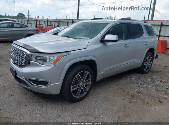 1GKKNXLS1KZ148287 2019 GMC ACADIA Silver Передня ліва чверть