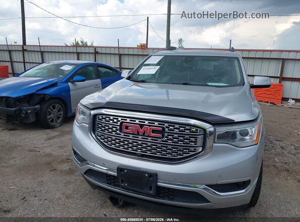 1GKKNXLS1KZ148287 2019 GMC ACADIA Silver Вид щитка приладів
