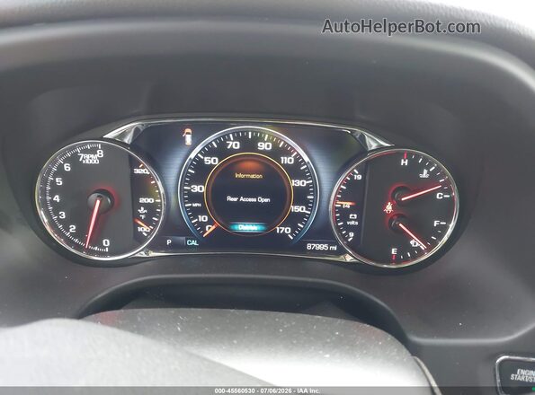 1GKKNXLS1KZ148287 2019 GMC ACADIA Silver Вид задніх сидінь