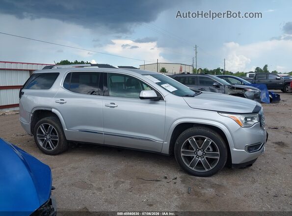 1GKKNXLS1KZ148287 2019 GMC ACADIA Silver Вид задньої частини салону