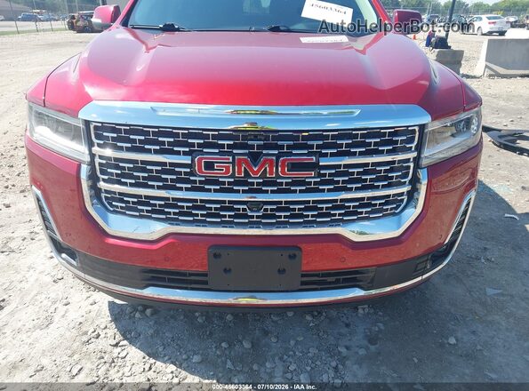1GKKNXLS1MZ167196 2021 GMC ACADIA Red Widok z przodu