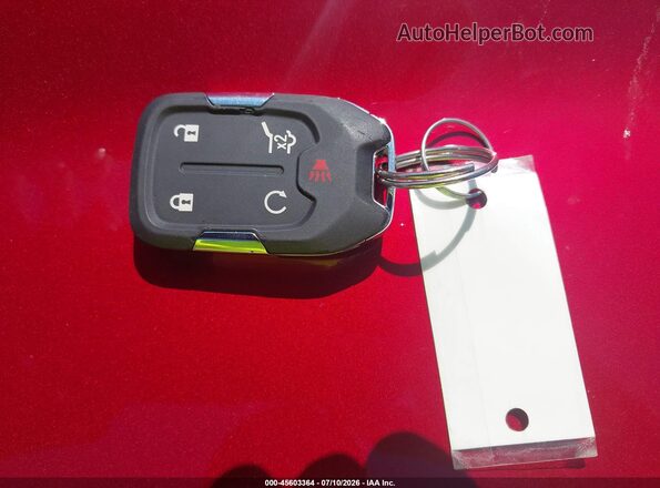 1GKKNXLS1MZ167196 2021 GMC ACADIA Red Widok deski rozdzielczej
