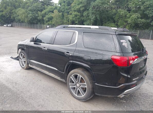 1GKKNXLS2HZ311716 2017 GMC ACADIA Black Trasero izquierdo