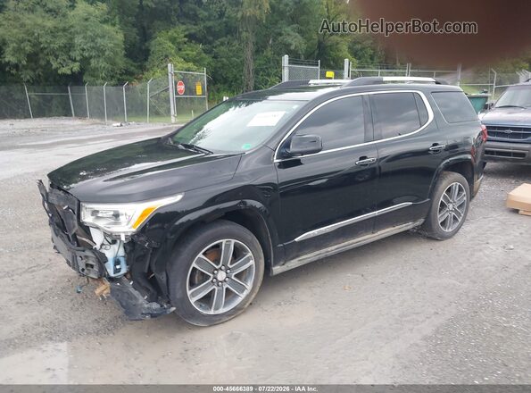 1GKKNXLS2HZ311716 2017 GMC ACADIA Black Vista tres cuartos delantera izquierda