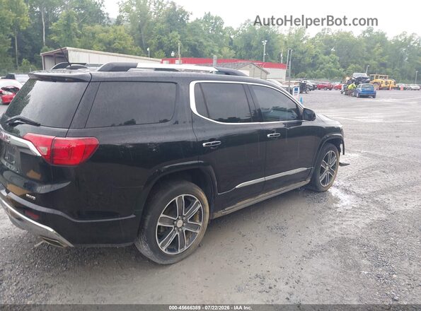 1GKKNXLS2HZ311716 2017 GMC ACADIA Black Trasero derecho