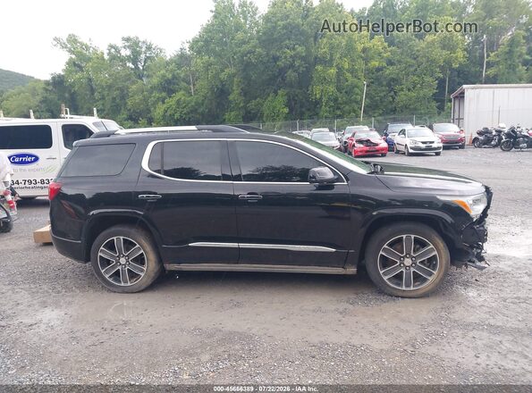 1GKKNXLS2HZ311716 2017 GMC ACADIA Black Vista interior trasera