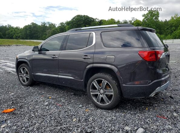 1GKKNXLS2JZ185184 2018 GMC ACADIA Charcoal Tył lewy