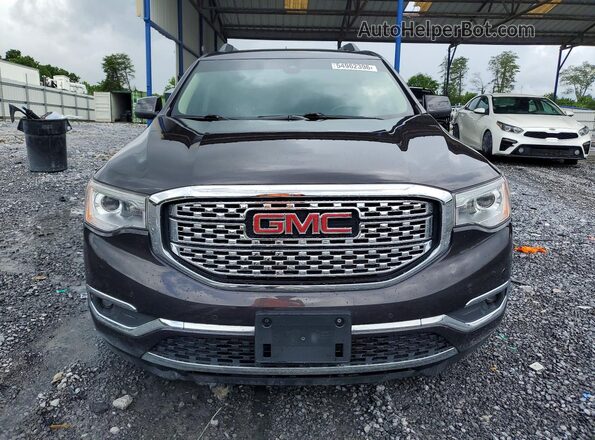 1GKKNXLS2JZ185184 2018 GMC ACADIA Charcoal Widok z przodu
