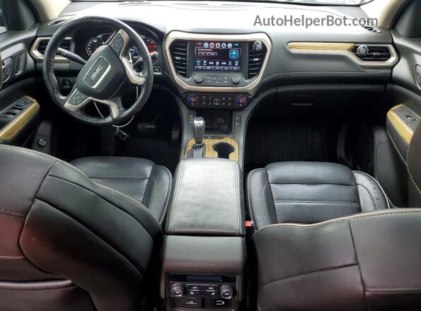 1GKKNXLS2JZ185184 2018 GMC ACADIA Charcoal Widok deski rozdzielczej