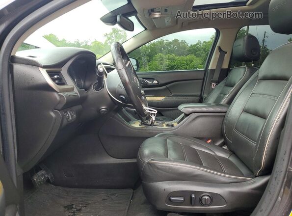 1GKKNXLS2JZ185184 2018 GMC ACADIA Charcoal Widok wnętrza z przodu