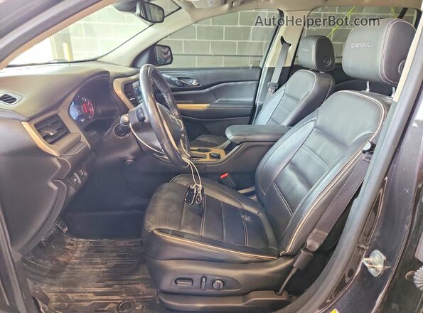 1GKKNXLS2JZ219155 2018 GMC ACADIA Black Սալոնի դիմացի տեսք
