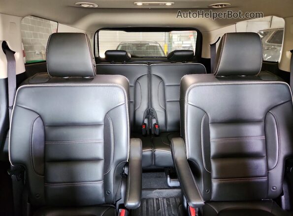 1GKKNXLS2JZ219155 2018 GMC ACADIA Black Հետևի նստատեղերի տեսք