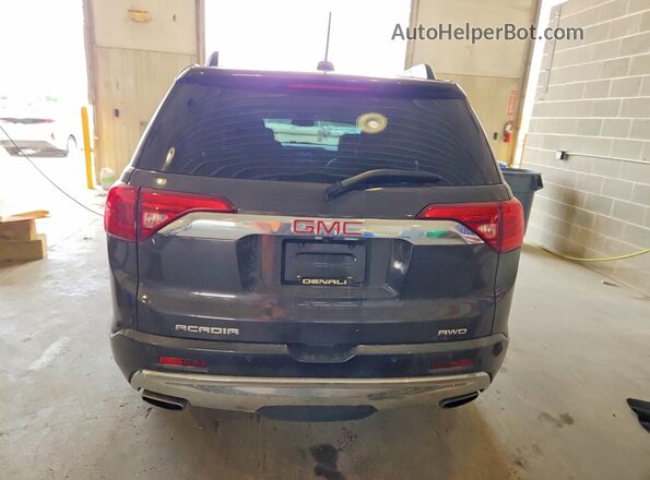 1GKKNXLS2JZ219155 2018 GMC ACADIA Black Հետևի տեսք