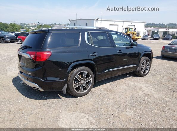 1GKKNXLS2KZ127710 2019 GMC ACADIA Black უკანა მარჯვენა